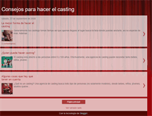 Tablet Screenshot of comohacercastings.blogspot.com
