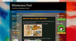 Desktop Screenshot of minimonosfun.blogspot.com