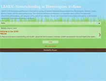 Tablet Screenshot of learninbloomington.blogspot.com