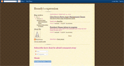 Desktop Screenshot of brandy0501.blogspot.com
