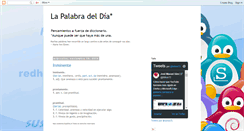 Desktop Screenshot of lapalabradeldia.blogspot.com