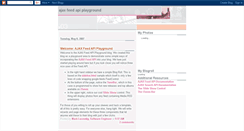 Desktop Screenshot of ajaxfeed.blogspot.com