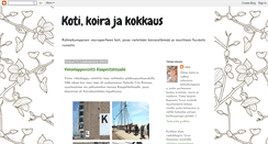 Desktop Screenshot of kotikoirajakokkaus.blogspot.com