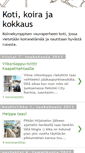 Mobile Screenshot of kotikoirajakokkaus.blogspot.com
