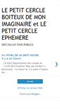 Mobile Screenshot of lepetitcercle.blogspot.com