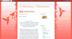 Desktop Screenshot of mommywithmemories.blogspot.com