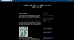 Desktop Screenshot of leyendaschamameceras.blogspot.com