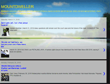 Tablet Screenshot of mountdweller.blogspot.com