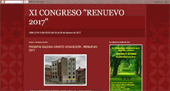 Desktop Screenshot of congresorenuevo.blogspot.com