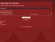 Tablet Screenshot of mejoratumiopia.blogspot.com