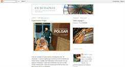 Desktop Screenshot of enbudapest.blogspot.com
