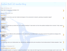 Tablet Screenshot of amberbella2media.blogspot.com