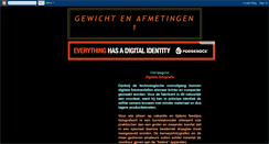 Desktop Screenshot of gewicht-en-afmetingen.blogspot.com