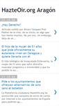 Mobile Screenshot of hazteoiraragon.blogspot.com