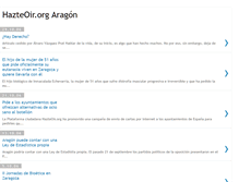 Tablet Screenshot of hazteoiraragon.blogspot.com