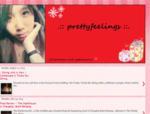 Tablet Screenshot of prettyfeelings.blogspot.com