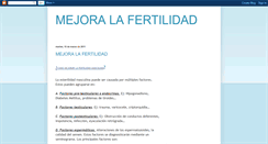 Desktop Screenshot of mejora-tu-fertilidad.blogspot.com