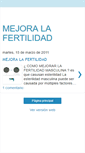 Mobile Screenshot of mejora-tu-fertilidad.blogspot.com