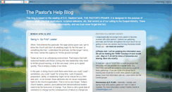 Desktop Screenshot of pastorhelps.blogspot.com