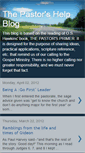 Mobile Screenshot of pastorhelps.blogspot.com