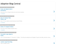 Tablet Screenshot of adoptionblogcentral.blogspot.com