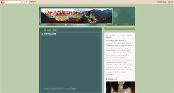 Desktop Screenshot of de-milamores.blogspot.com