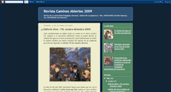 Desktop Screenshot of caminosabiertos2009.blogspot.com