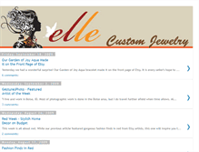 Tablet Screenshot of ellecustomjewelry.blogspot.com