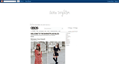 Desktop Screenshot of annasingleton.blogspot.com