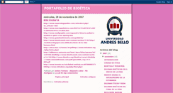 Desktop Screenshot of portafoliodebioeticaunab.blogspot.com