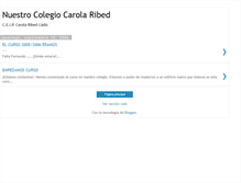 Tablet Screenshot of carola-nuestrocolegio.blogspot.com