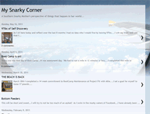 Tablet Screenshot of mysnarkycorner.blogspot.com