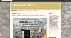 Desktop Screenshot of jbcarpio.blogspot.com