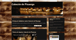 Desktop Screenshot of cabezondepisuerga.blogspot.com