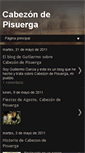Mobile Screenshot of cabezondepisuerga.blogspot.com