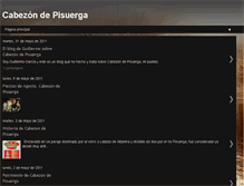 Tablet Screenshot of cabezondepisuerga.blogspot.com