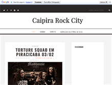 Tablet Screenshot of caipirarockcity.blogspot.com