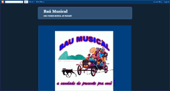 Desktop Screenshot of baumusical.blogspot.com