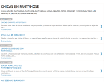 Tablet Screenshot of pantyhosechicas.blogspot.com