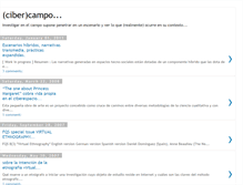 Tablet Screenshot of cibercampo.blogspot.com