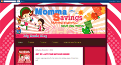 Desktop Screenshot of mommasavings.blogspot.com