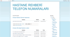 Desktop Screenshot of hastanerehber.blogspot.com