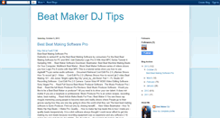 Desktop Screenshot of beatmakerdjtips.blogspot.com