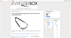 Desktop Screenshot of jewelleryboxse.blogspot.com
