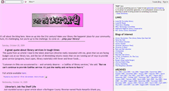 Desktop Screenshot of pimp-my-library.blogspot.com