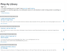 Tablet Screenshot of pimp-my-library.blogspot.com