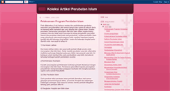 Desktop Screenshot of koleksi-artikel-perubatan-islam.blogspot.com