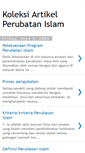 Mobile Screenshot of koleksi-artikel-perubatan-islam.blogspot.com