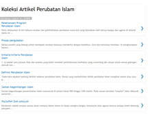 Tablet Screenshot of koleksi-artikel-perubatan-islam.blogspot.com