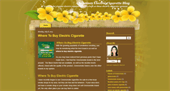 Desktop Screenshot of christineselectriccigaretteblog.blogspot.com